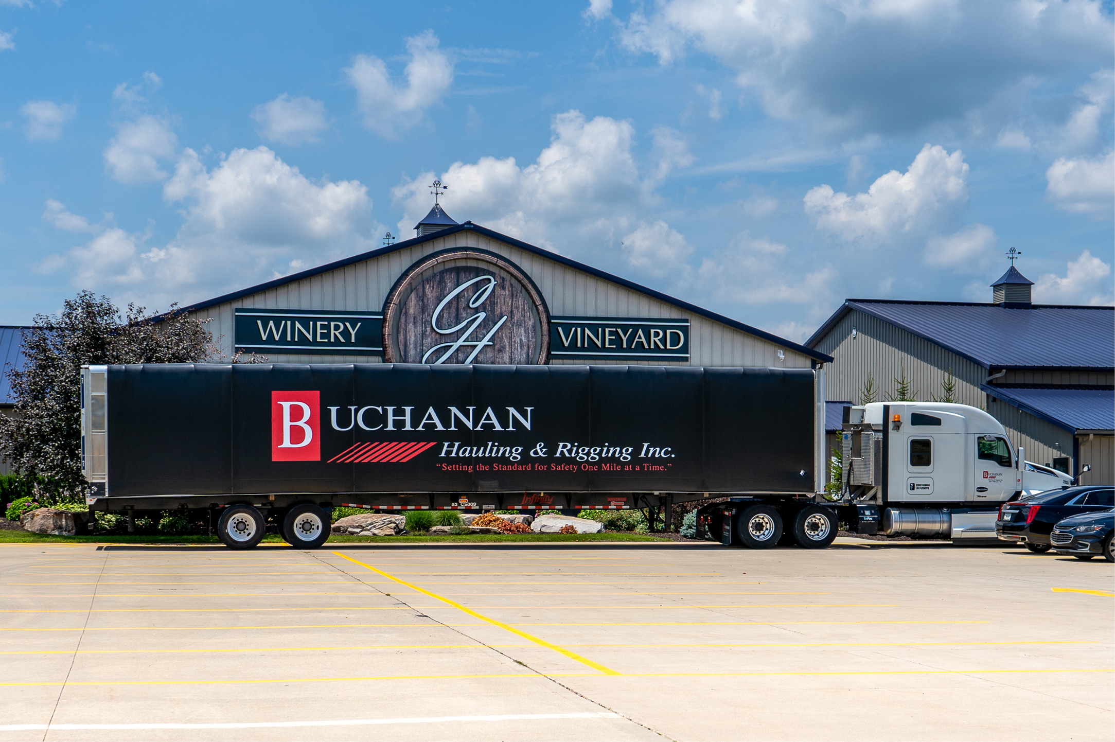 Buchanan Logistics Delivers to Country Heritage