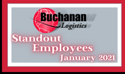 Buchanan Logistics Standout Employees January 2021