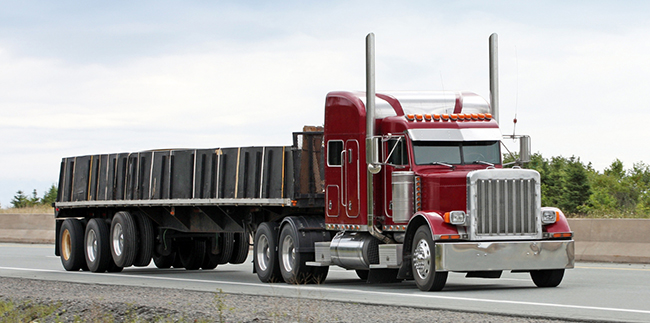Dry van flatbed reefer freight managed by leading logistics provider