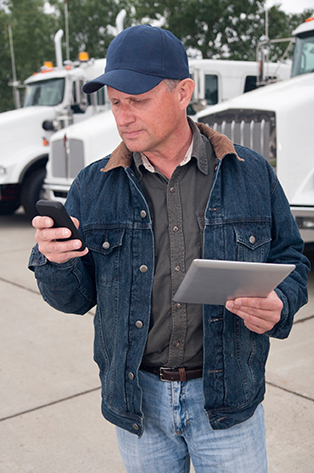 Freight carrier partnerships supporting nationwide logistics operations.