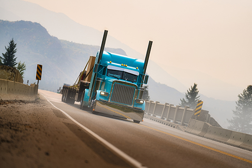 Carrier relationships supporting reliable freight transportation coordination.