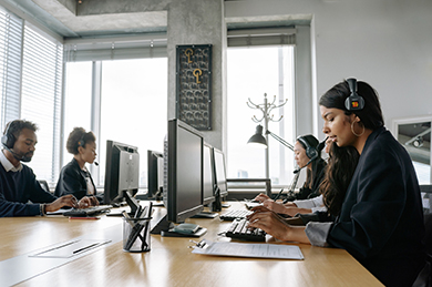 Logistics team handling load booking and transportation planning