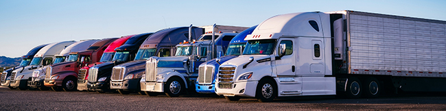 Trucking carrier network supporting freight transportation logistics.