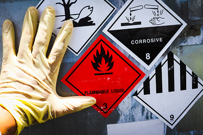 Hazmat freight compliance and documentation for regulated loads