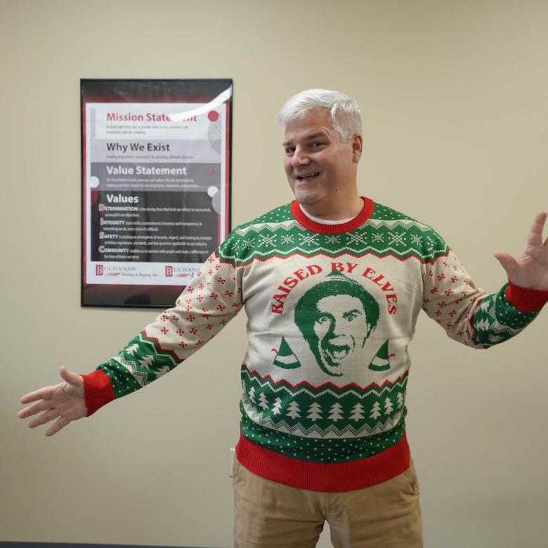 Ugly Sweater Constest at Buchanan Ugly Sweater Constest at Buchanan