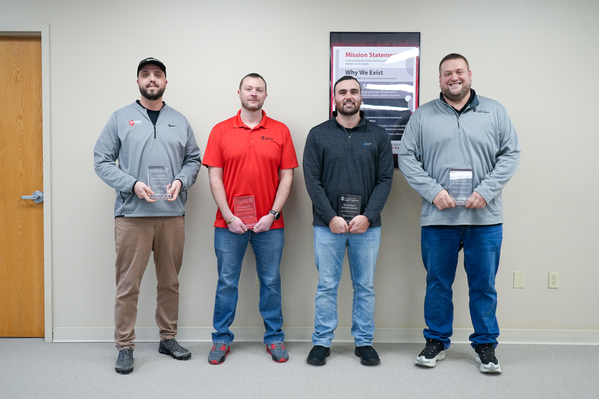 Buchanan Milestone Achievement Awards