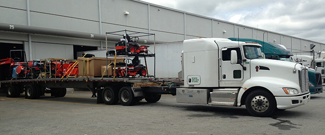 Buchanan Logistics, Inc. can transport power equipment, lumber, and shingles to retail chains.