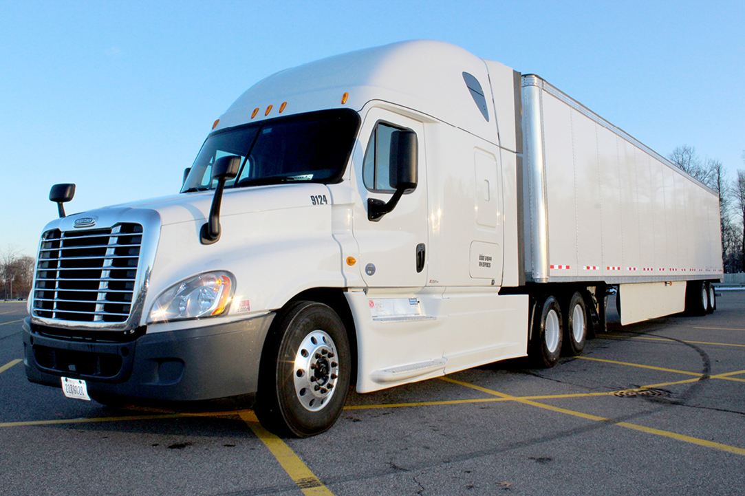 Buchanan Logistics has a dry van waiting for customers in need of freight transport.