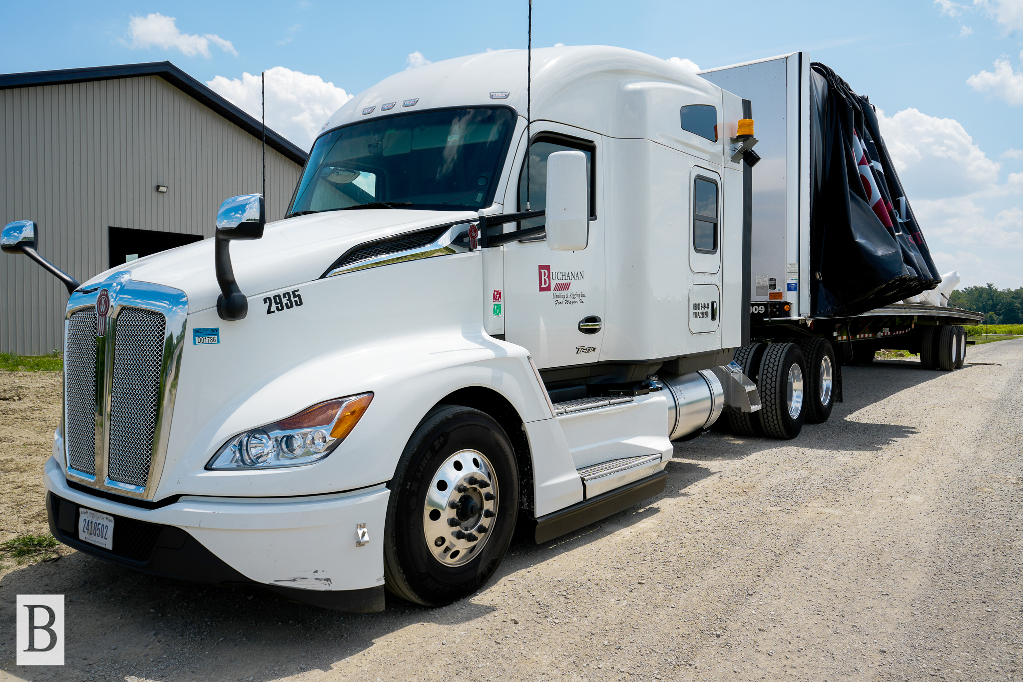 Buchanan Logistics Delivers to Country Heritage