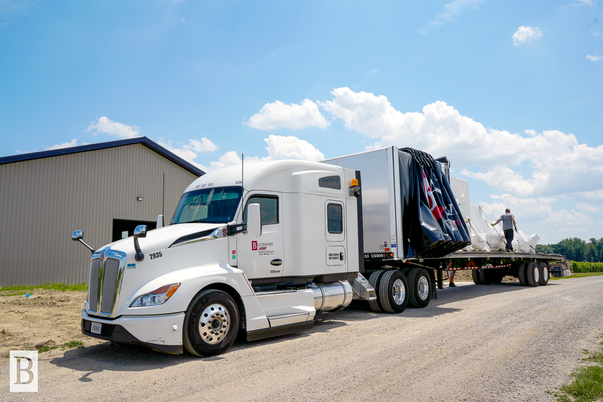 Buchanan Logistics Delivers to Country Heritage