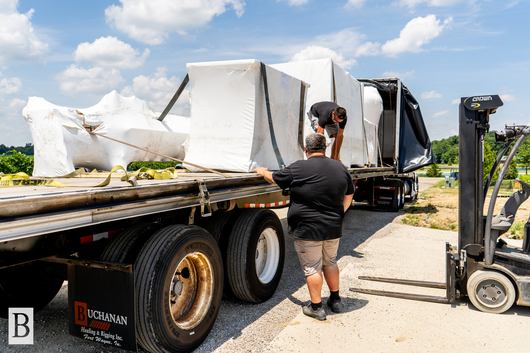 Buchanan Logistics Delivers to Country Heritage