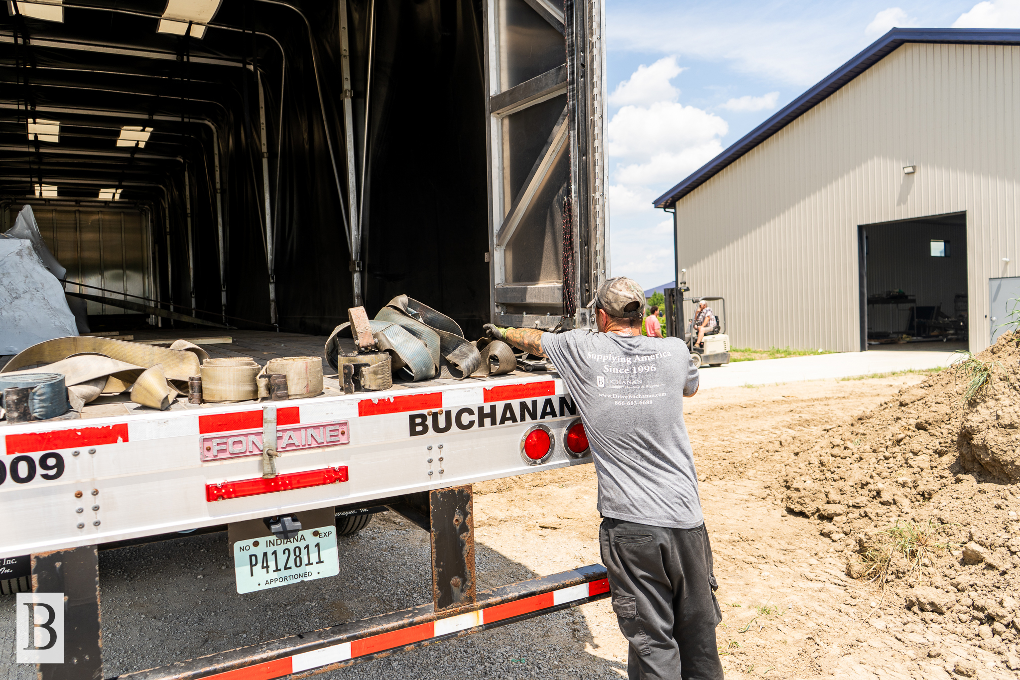 Buchanan Logistics Delivers to Country Heritage