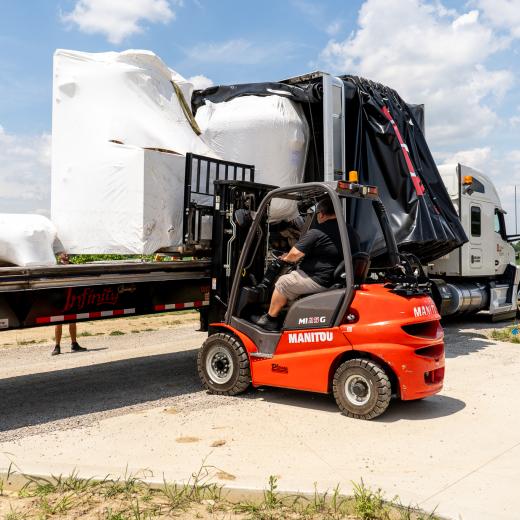 Buchanan Logistics Delivers to Country Heritage Buchanan Logistics Delivers to Country Heritage