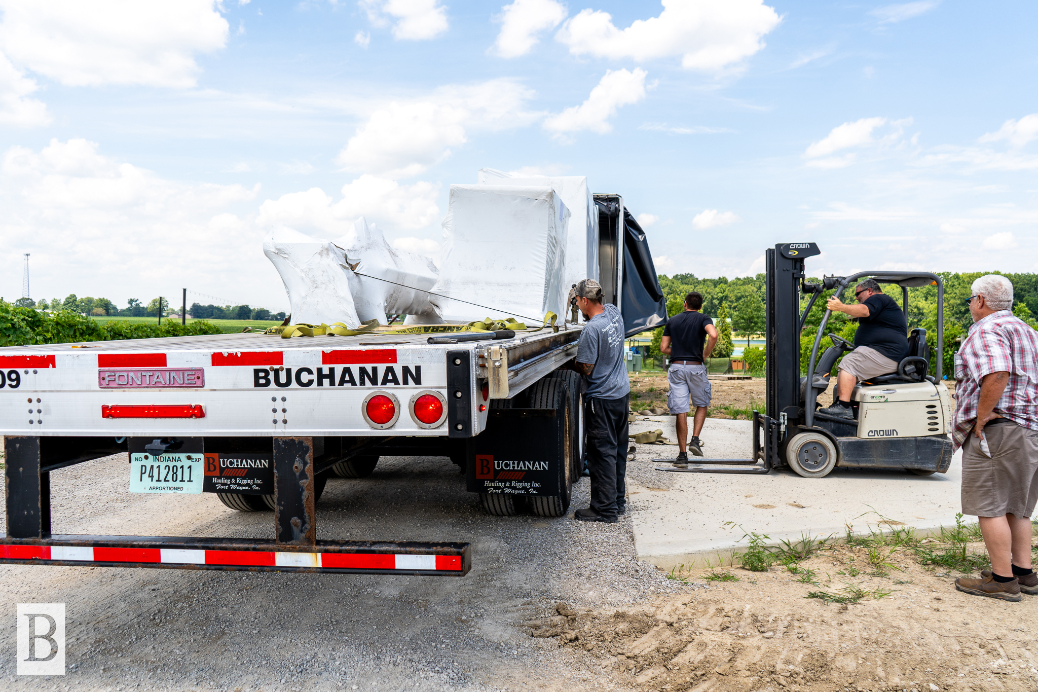 Buchanan Logistics Delivers to Country Heritage