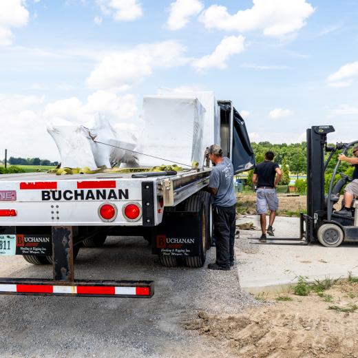 Buchanan Logistics Delivers to Country Heritage Buchanan Logistics Delivers to Country Heritage