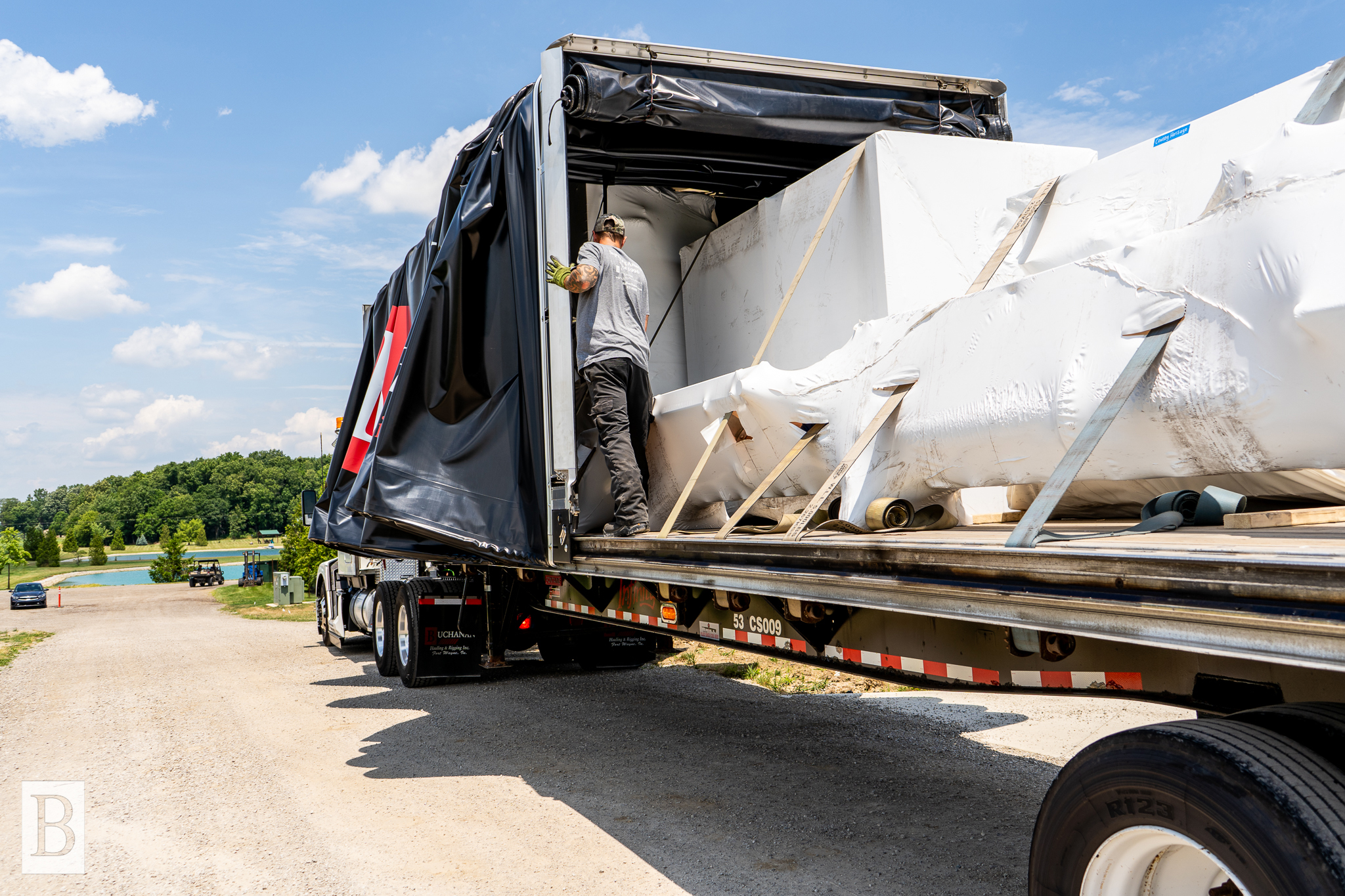 Buchanan Logistics Delivers to Country Heritage