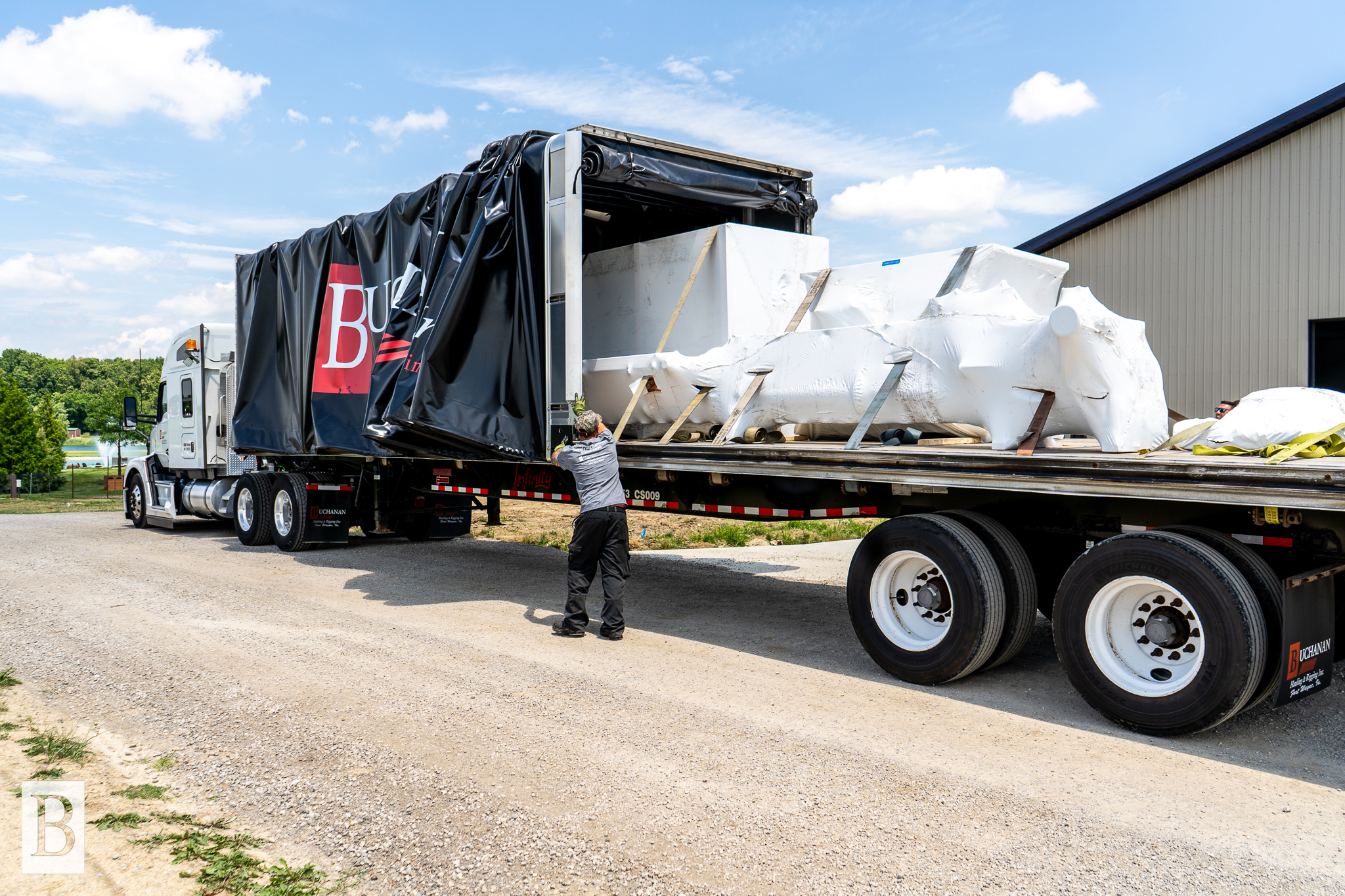 Buchanan Logistics Delivers to Country Heritage