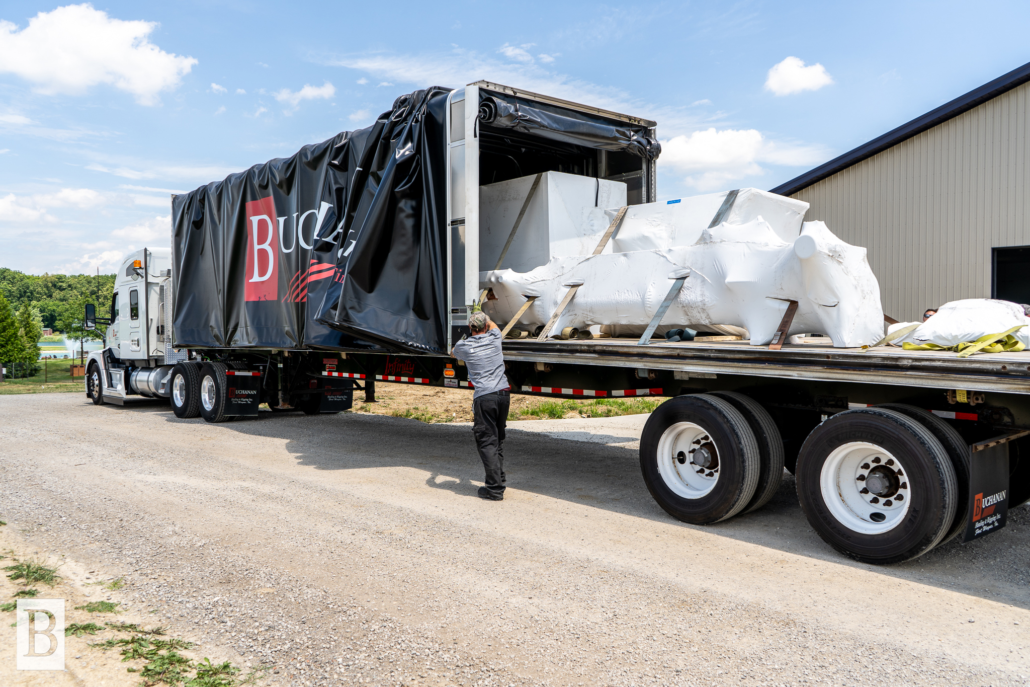Buchanan Logistics Delivers to Country Heritage