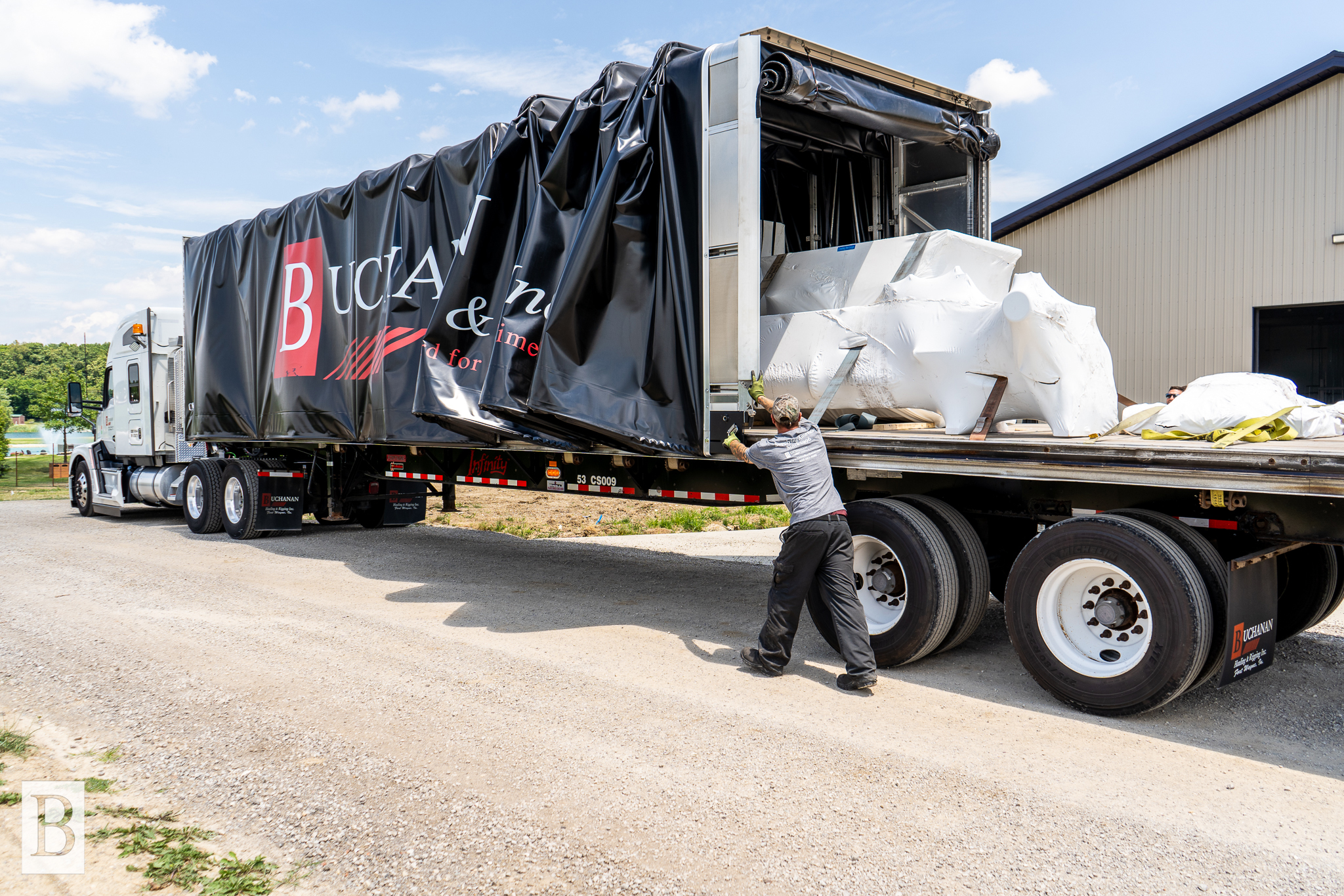 Buchanan Logistics Delivers to Country Heritage