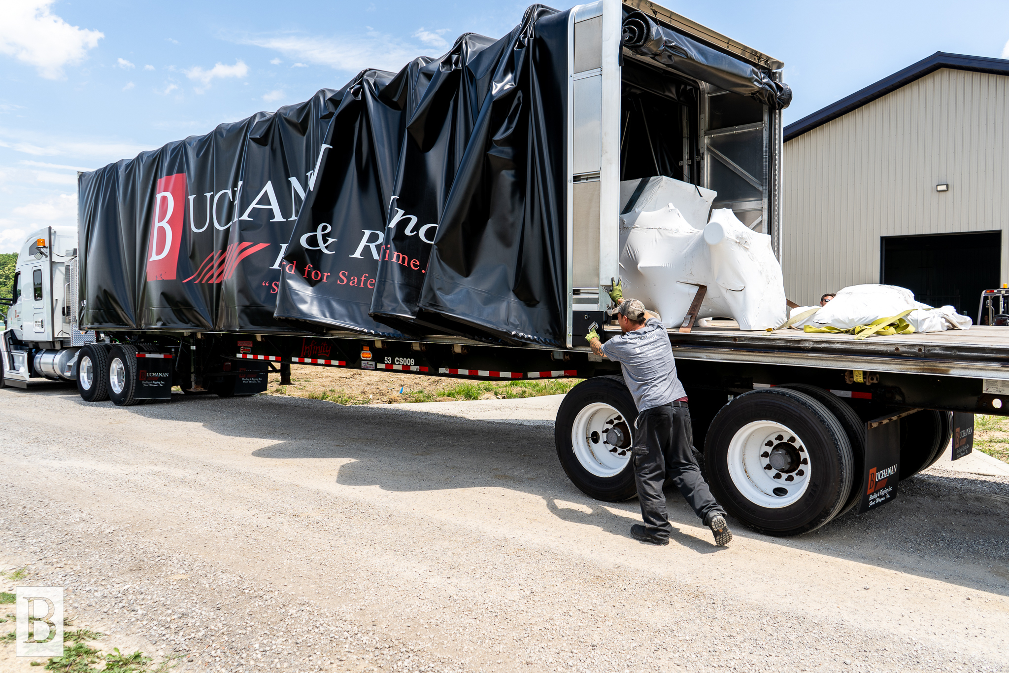 Buchanan Logistics Delivers to Country Heritage