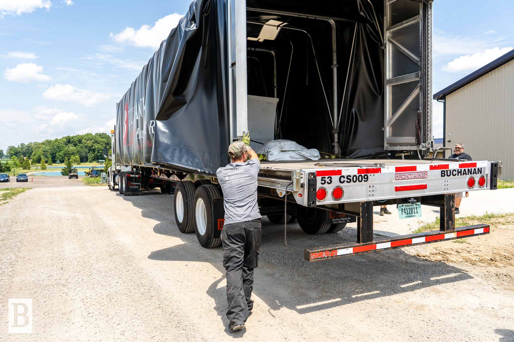 Buchanan Logistics Delivers to Country Heritage