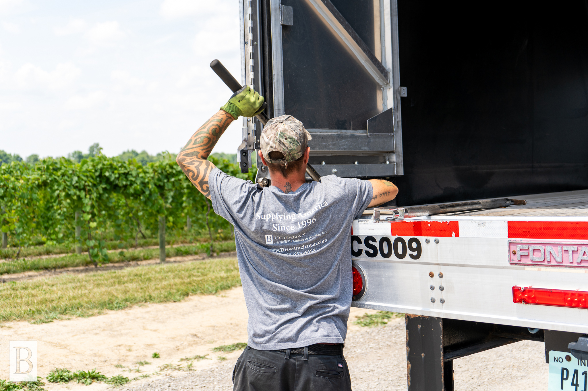 Buchanan Logistics Delivers to Country Heritage