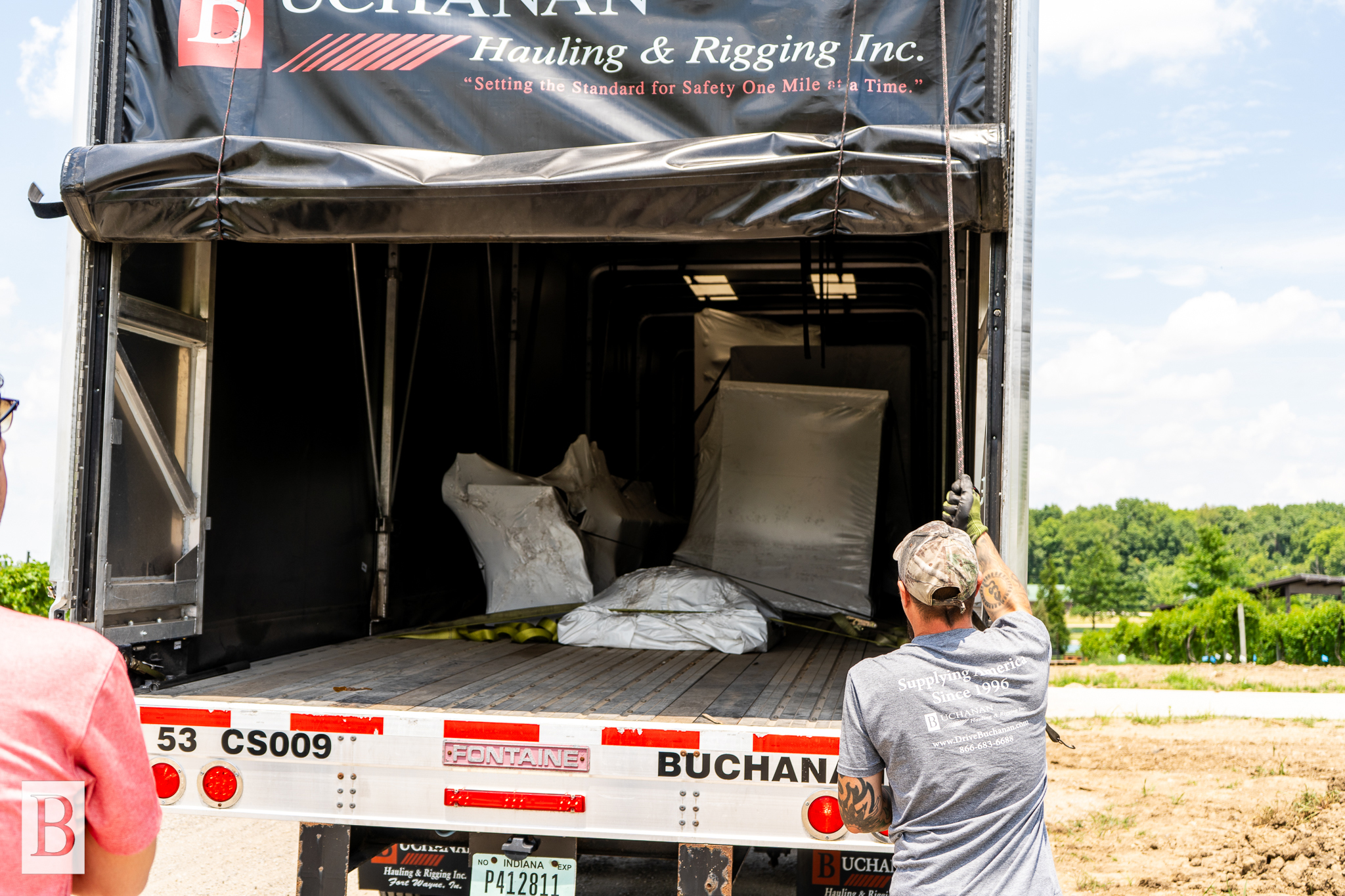 Buchanan Logistics Delivers to Country Heritage