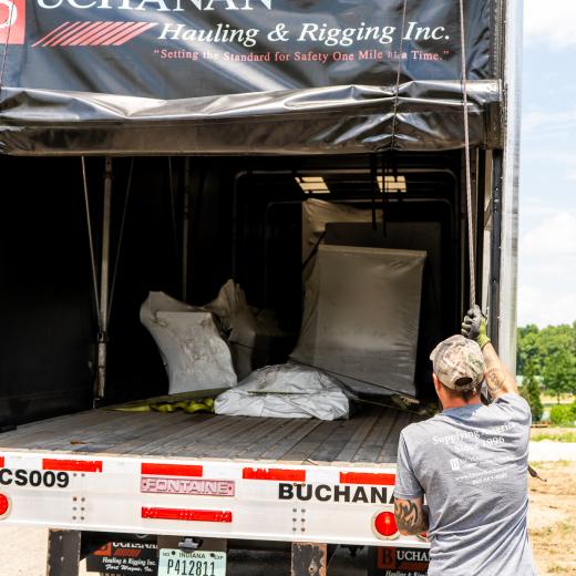Buchanan Logistics Delivers to Country Heritage Buchanan Logistics Delivers to Country Heritage