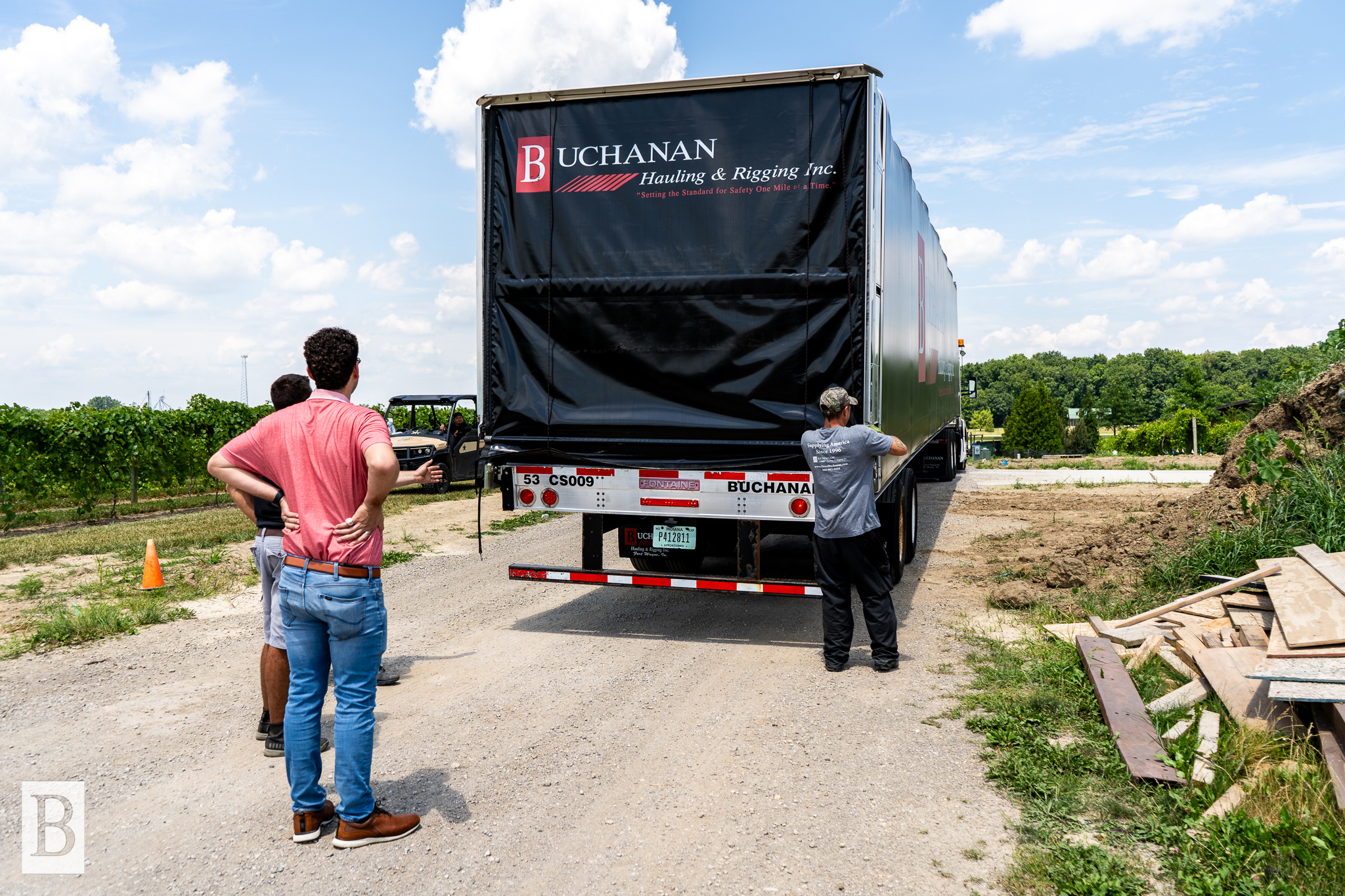 Buchanan Logistics Delivers to Country Heritage