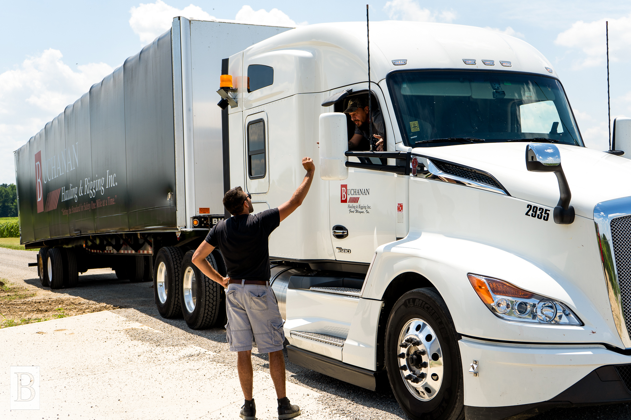 Buchanan Logistics Delivers to Country Heritage