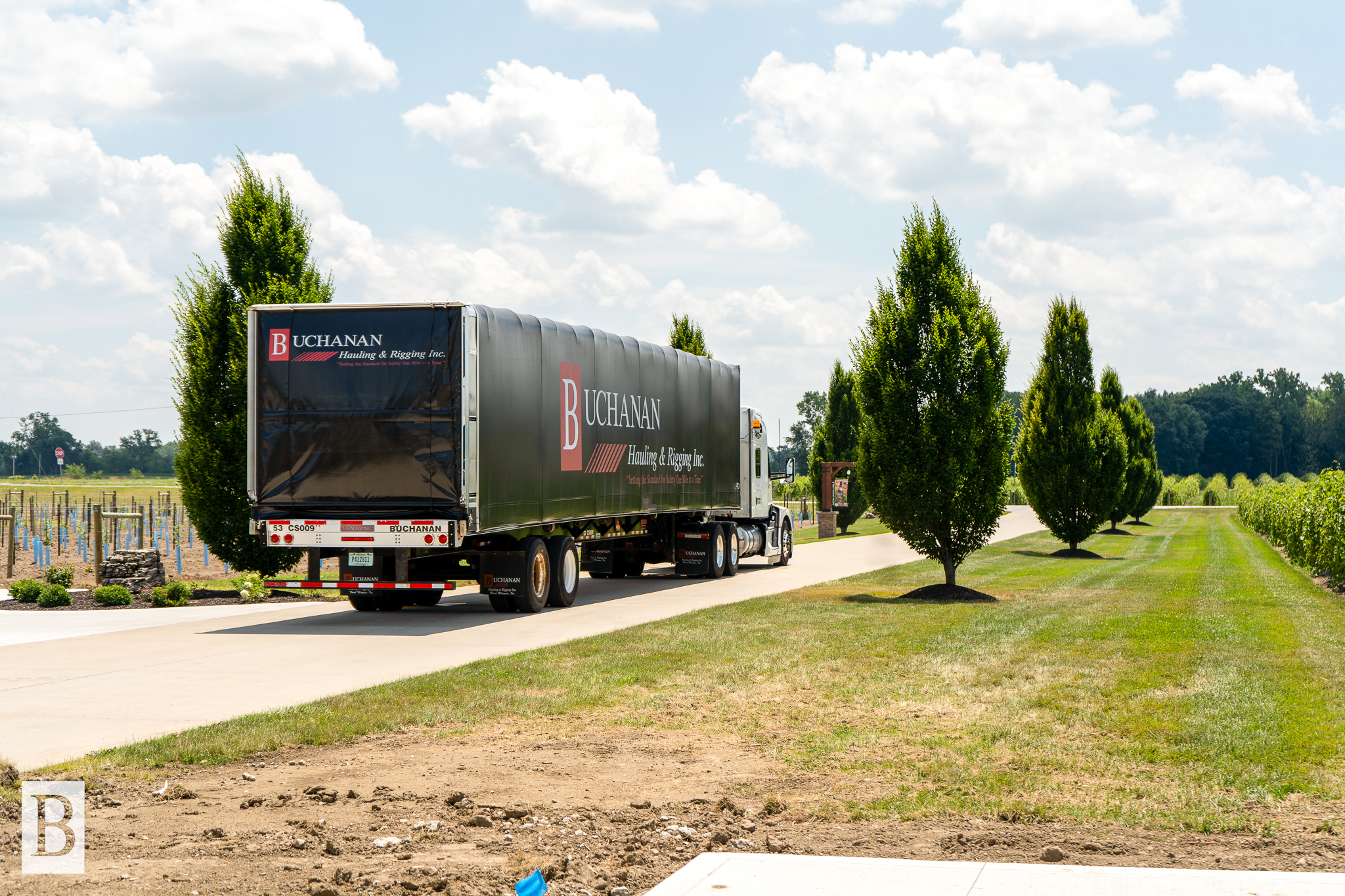 Buchanan Logistics Delivers to Country Heritage