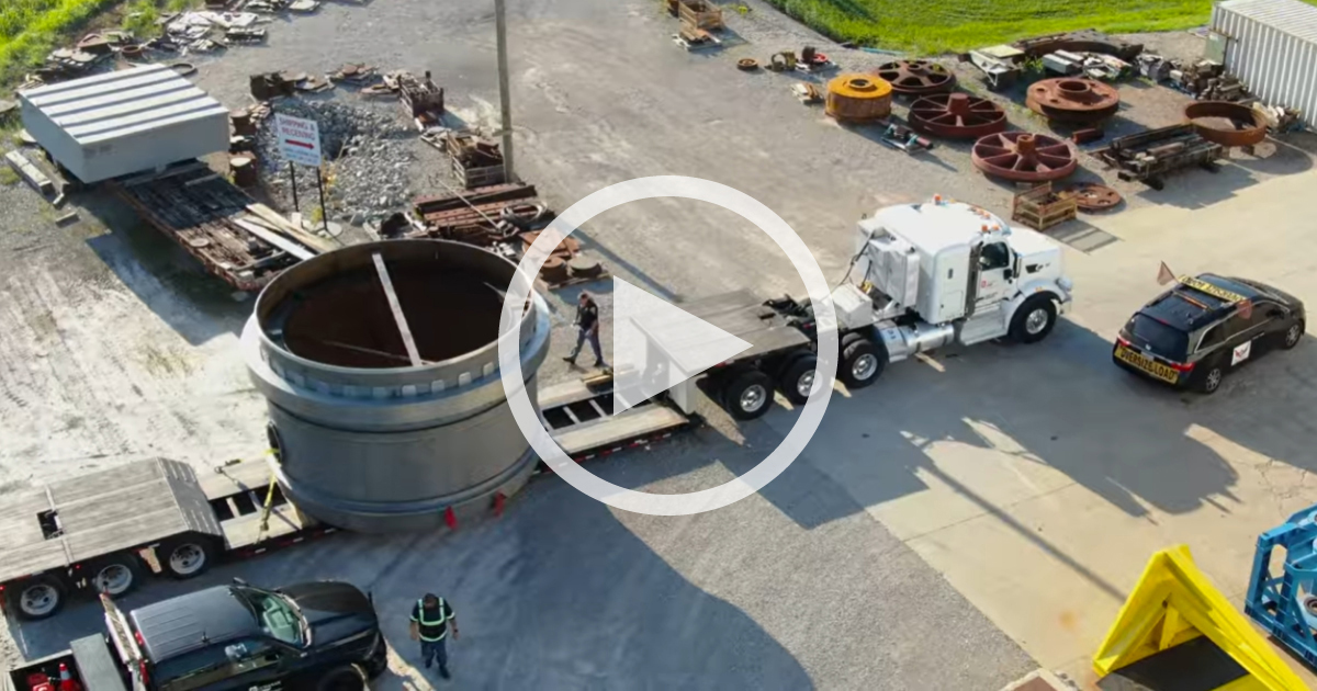 Oversized Generator Transport Across State Lines