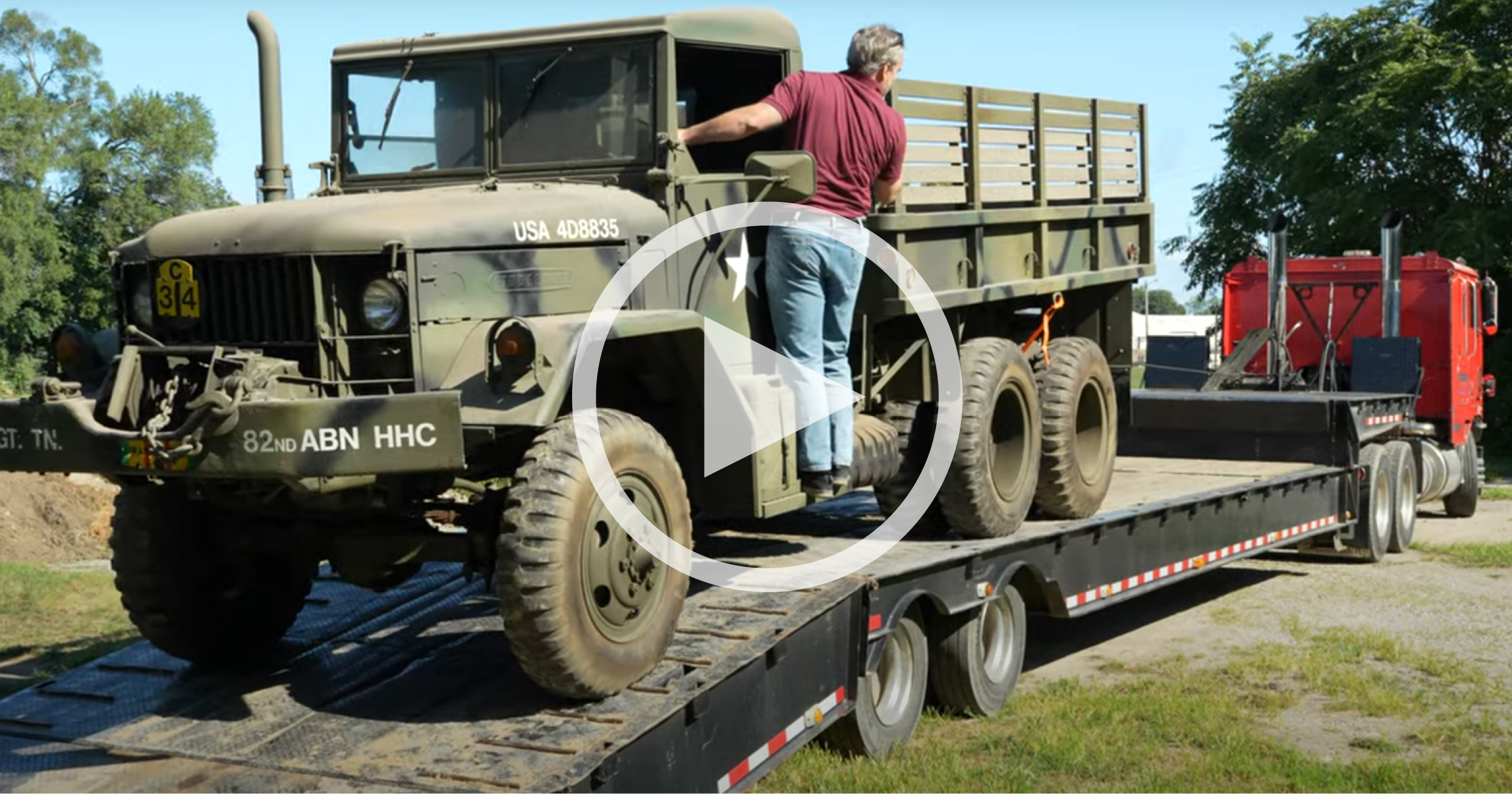 1962 Studebaker M35A1 Military Truck Transport