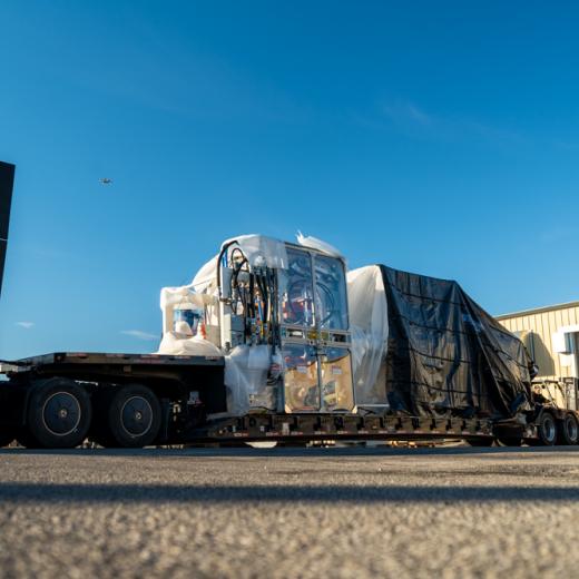 Buchanan Logistics Thermoformer Delivery to Fort W Buchanan Logistics Thermoformer Delivery to Fort W