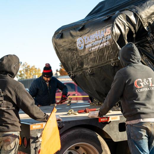 Buchanan Logistics Thermoformer Delivery to Fort W Buchanan Logistics Thermoformer Delivery to Fort W