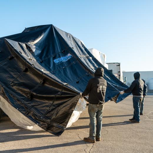 Buchanan Logistics Thermoformer Delivery to Fort W Buchanan Logistics Thermoformer Delivery to Fort W