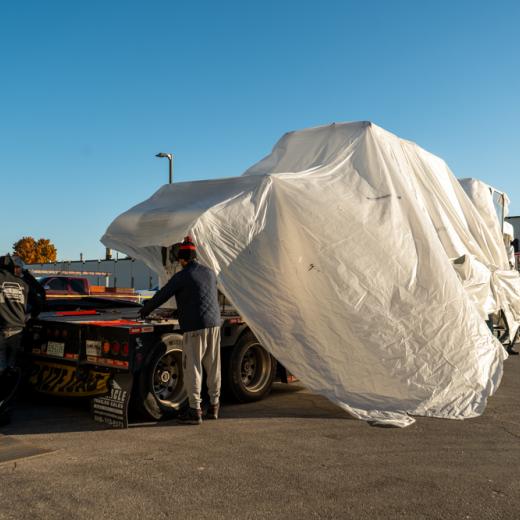 Buchanan Logistics Thermoformer Delivery to Fort W Buchanan Logistics Thermoformer Delivery to Fort W