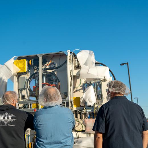 Buchanan Logistics Thermoformer Delivery to Fort W Buchanan Logistics Thermoformer Delivery to Fort W