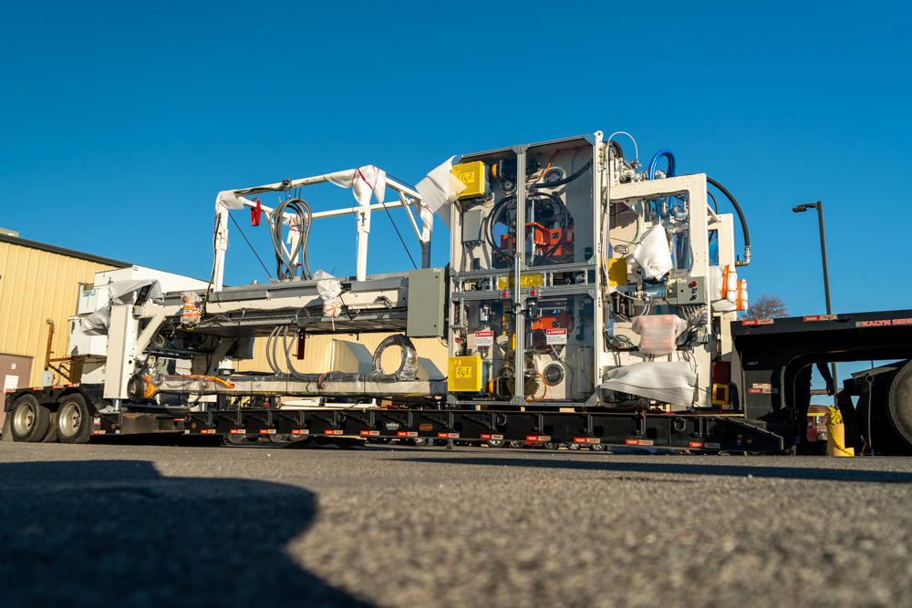 Buchanan Logistics Thermoformer Delivery to Fort W