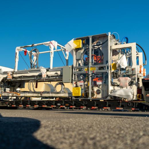 Buchanan Logistics Thermoformer Delivery to Fort W Buchanan Logistics Thermoformer Delivery to Fort W