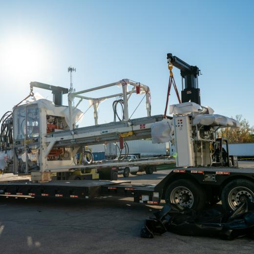 Buchanan Logistics Thermoformer Delivery to Fort W Buchanan Logistics Thermoformer Delivery to Fort W