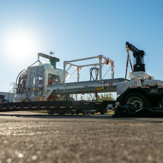 Buchanan Logistics Thermoformer Delivery to Fort W Buchanan Logistics Thermoformer Delivery to Fort W