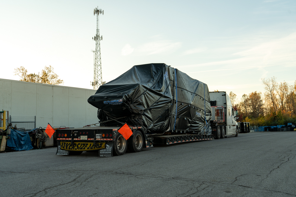 Buchanan Logistics Thermoformer Delivery to Fort W