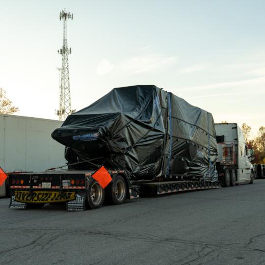 Buchanan Logistics Thermoformer Delivery to Fort W Buchanan Logistics Thermoformer Delivery to Fort W