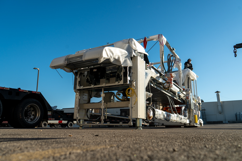 Buchanan Logistics Thermoformer Delivery to Fort W