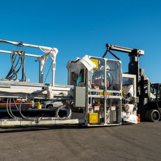 Buchanan Logistics Thermoformer Delivery to Fort W Buchanan Logistics Thermoformer Delivery to Fort W