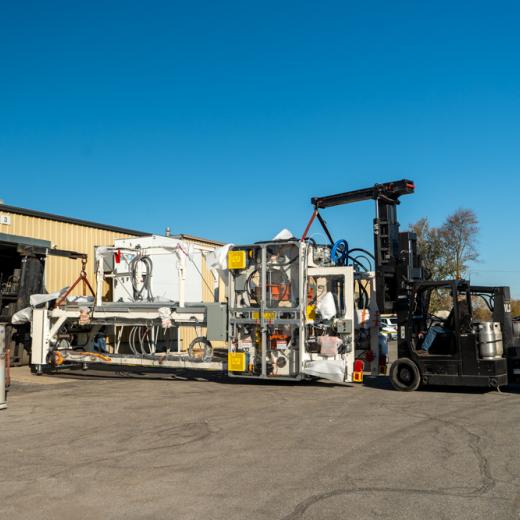 Buchanan Logistics Thermoformer Delivery to Fort W Buchanan Logistics Thermoformer Delivery to Fort W