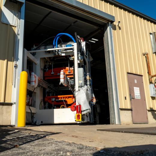 Buchanan Logistics Thermoformer Delivery to Fort W Buchanan Logistics Thermoformer Delivery to Fort W