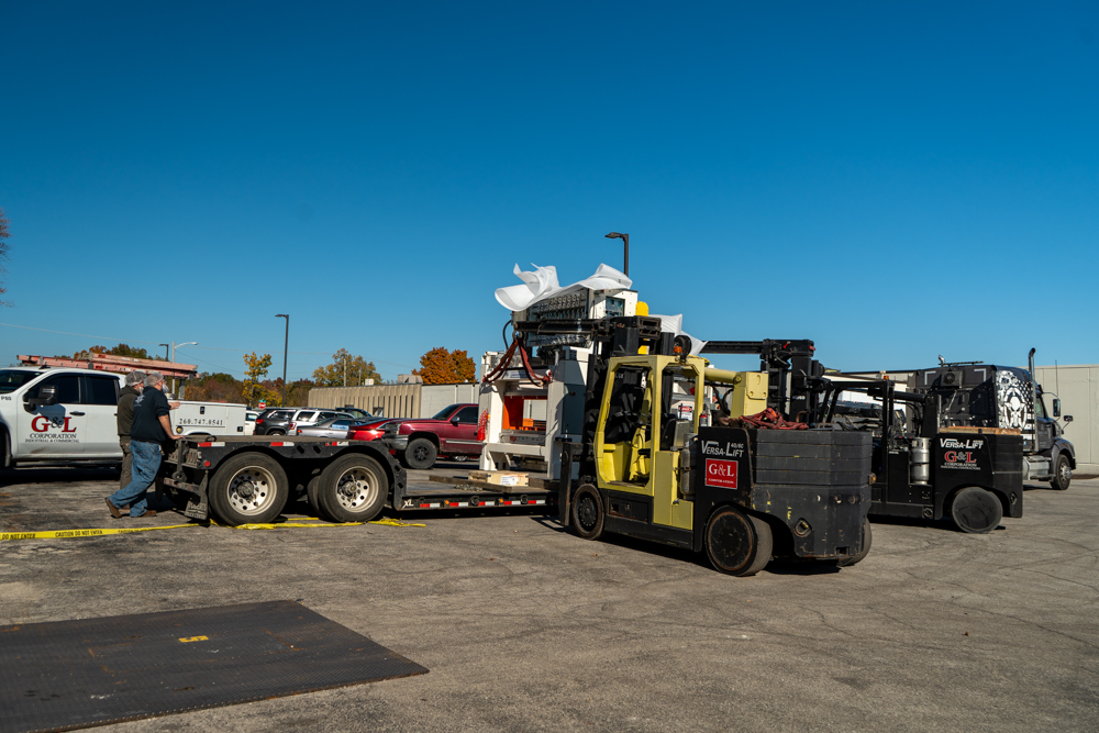 Buchanan Logistics Trim Press Delivery to Fort Way