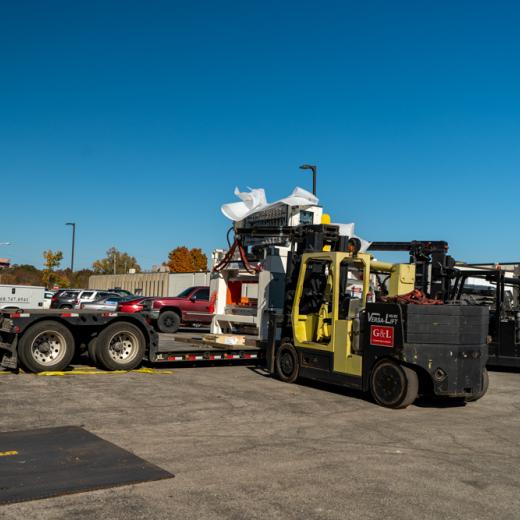 Buchanan Logistics Trim Press Delivery to Fort Way Buchanan Logistics Trim Press Delivery to Fort Way